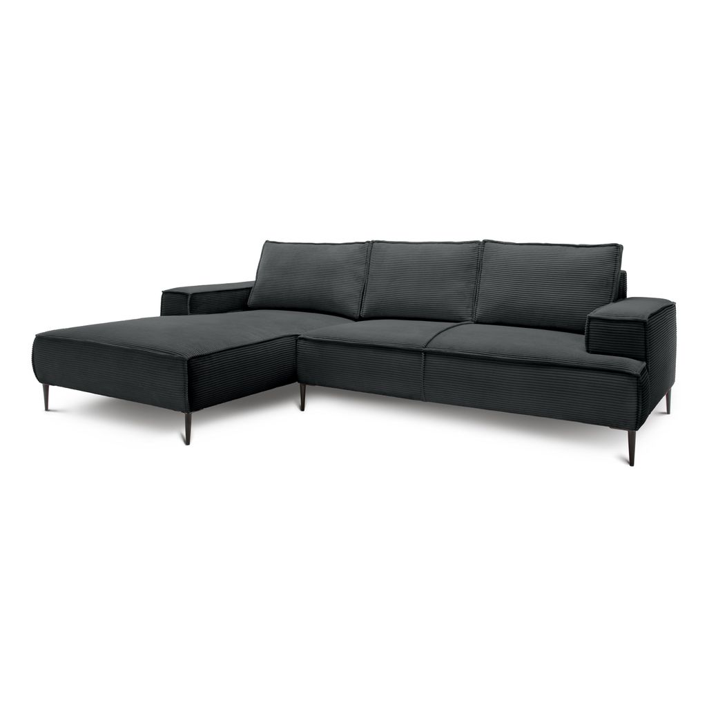 Ecksofa May M 3-Sitzer (linkseitig) – markanter Blickfang für entspannte Stunden