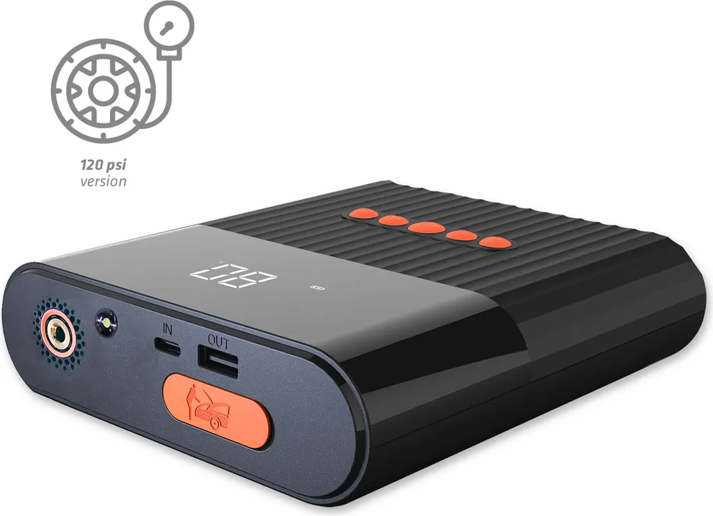 JumpStarter PitStop : Démarreur de Secours et Compresseur d'Urgence - 2