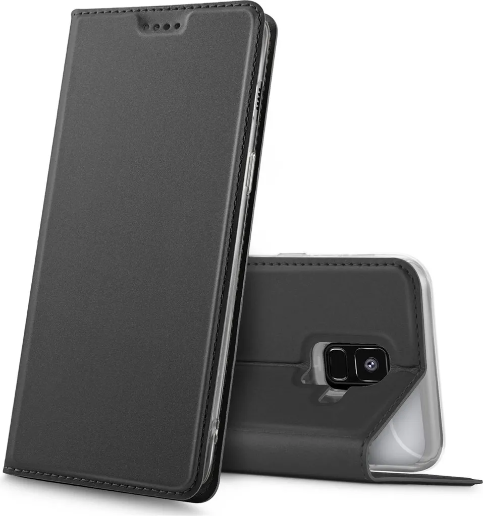 Custodia Flip Samsung Galaxy A6: Slim Cover Libro Protettiva Trendy