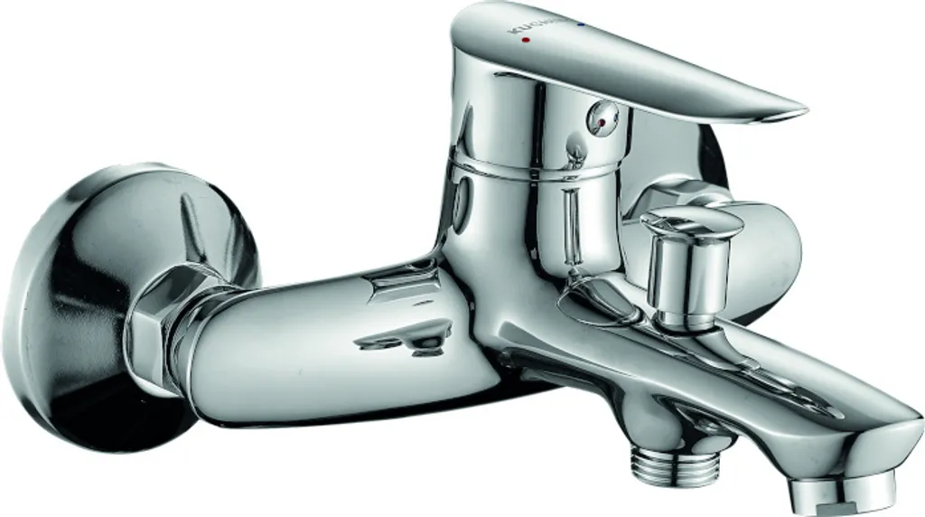 Miscelatore da bagno Miscelatore di design cromato Miscelatore da bagno a parete