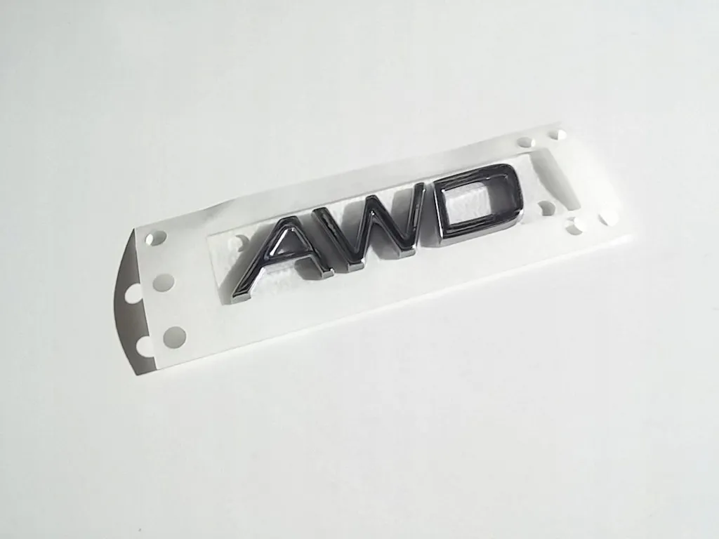 Logo AWD Volvo 9157130 OE de Hayon - Finition Chrome Haute Qualité