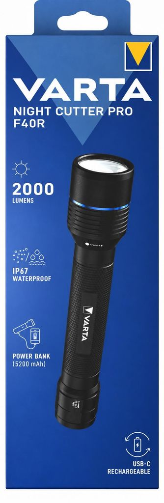 Varta 18922101111 Varta Taschenlampe Aluminium F40R mit Productafbeelding 