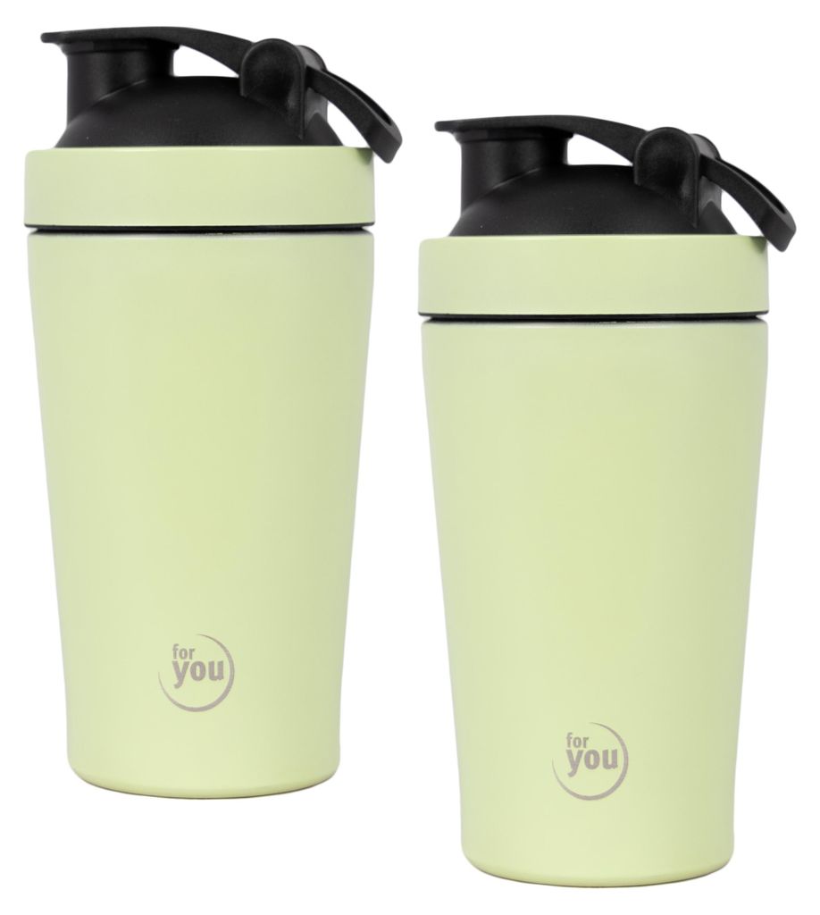 for you Shaker Edelstahl Doppelpack Produktbild 