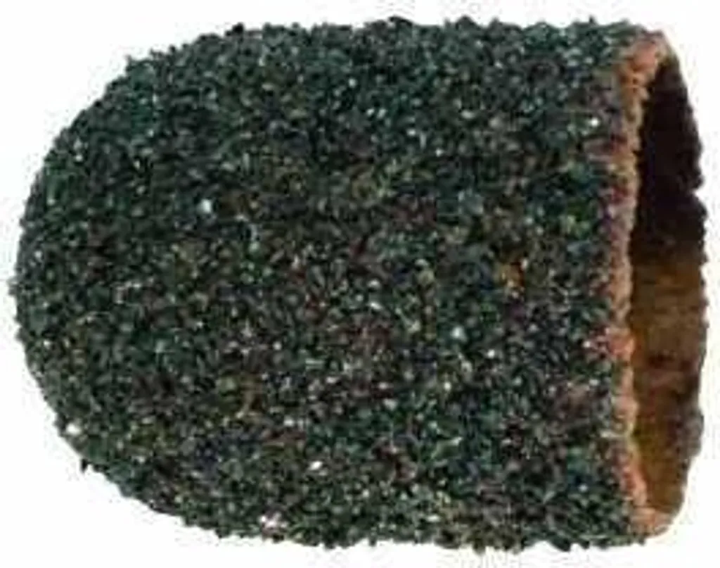 Rouleaux abrasifs haute résistance : 50 capuchons de verre pour meule