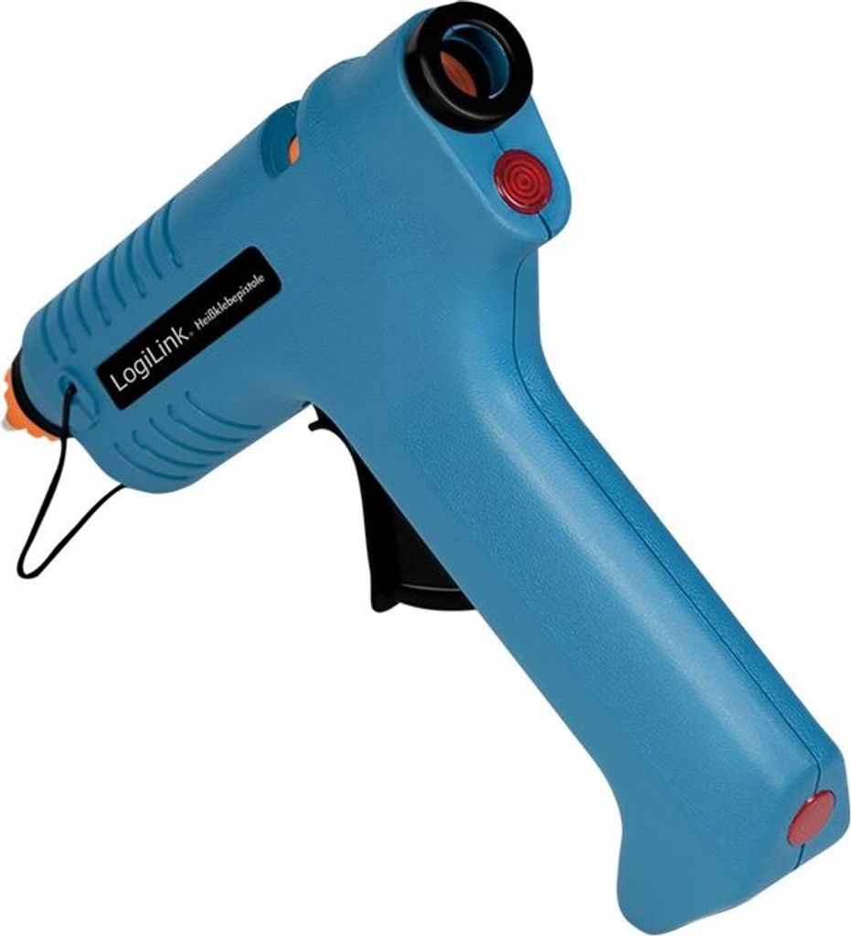 Logilink Heißklebepistole, 80W, kabellos,m. Aufsteller,blau Obrázek produktu 