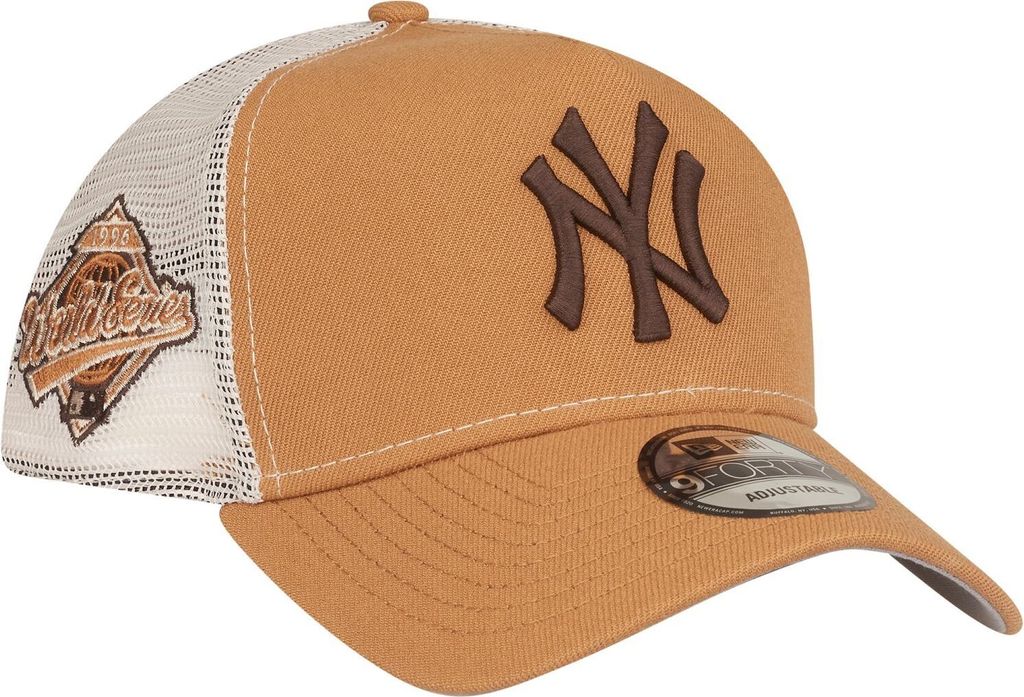 New Era 9Forty A-Frame Trucker Cap - New York Yankees bronze