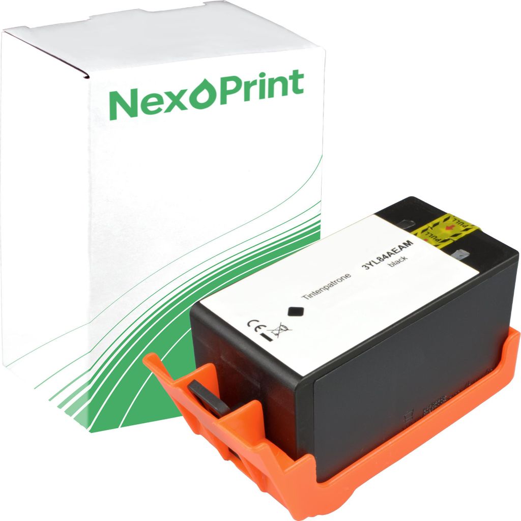 NexoPrint 3YL84AE 912XL schwarz Druckerpatronen kompatibel zu HP OfficeJet Pro 8017 OfficeJet Pro 8022 OfficeJet Pro 8022 e ca. 1900 Seiten