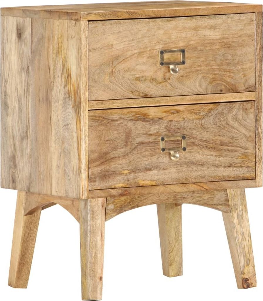 Nachttisch 40 x 35 x 55 cm Massivholz Mango