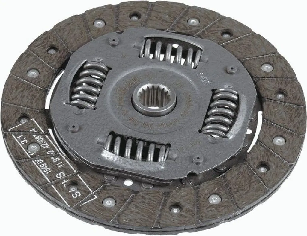 Disque d'embrayage de rechange pour Ford Fusion et Mazda 2 - SACHS 1878