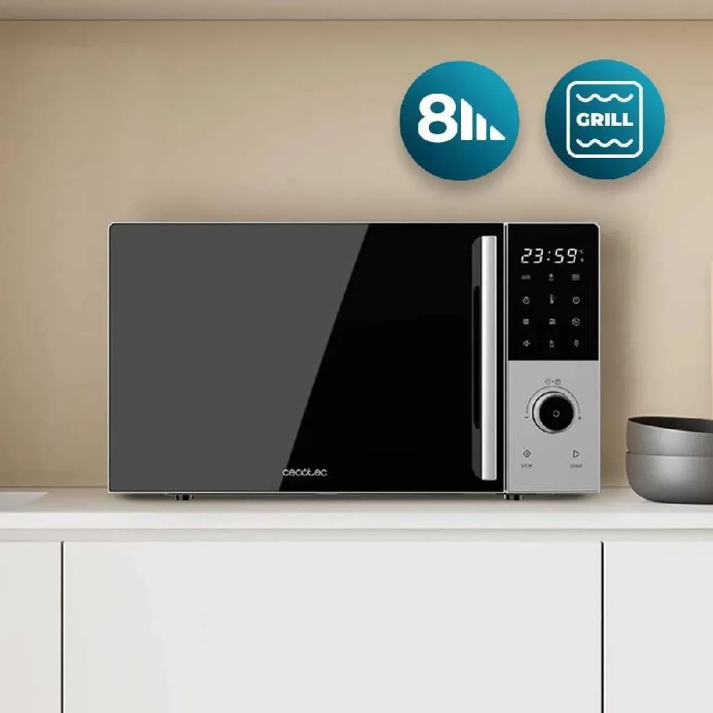 Micro-ondes numérique 25L 850W avec commande rotative intuitive - 8