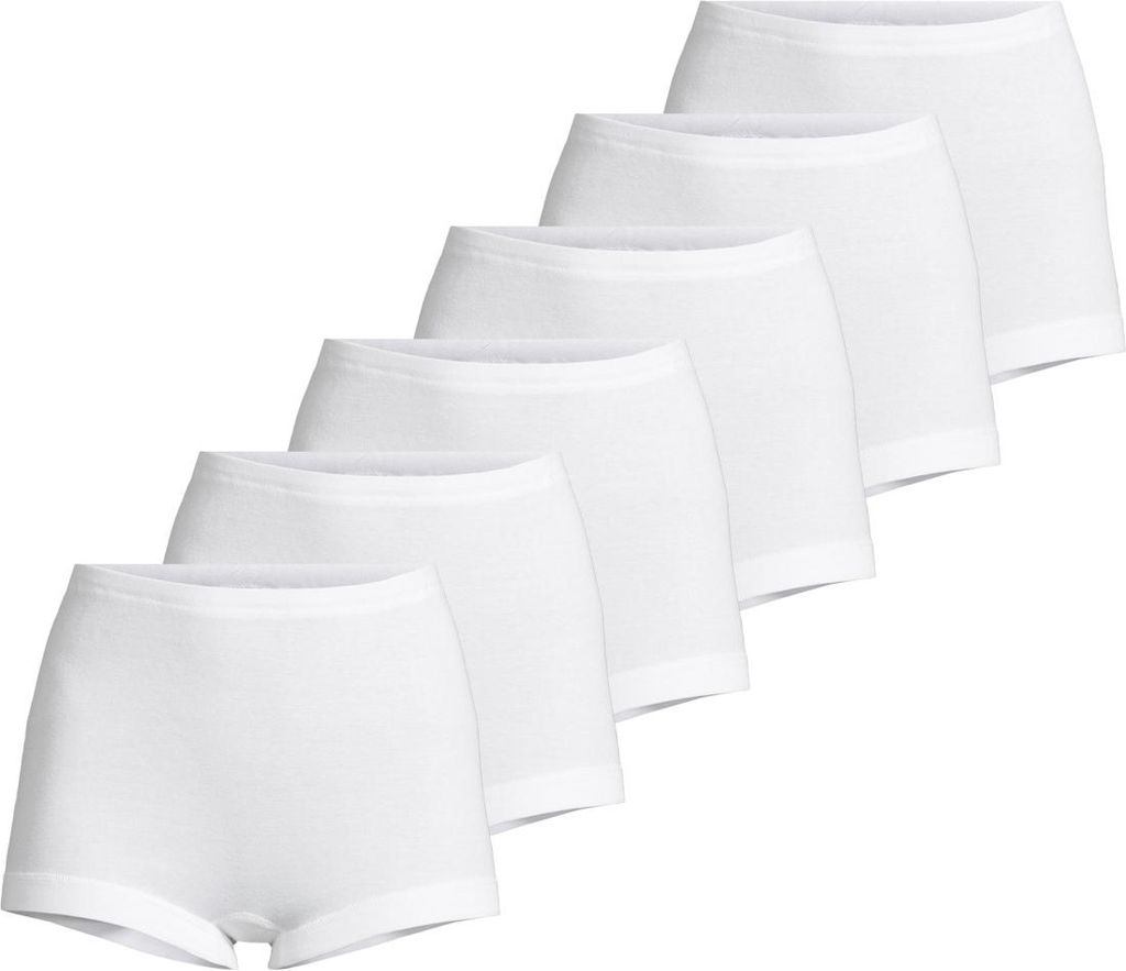 Nina von C. 6er Pack Daily Pagenschlüpfer Natürliches, hautfreundliches Material, Weiche Bündchen für bequemen Halt, Komfortables Basic für je...