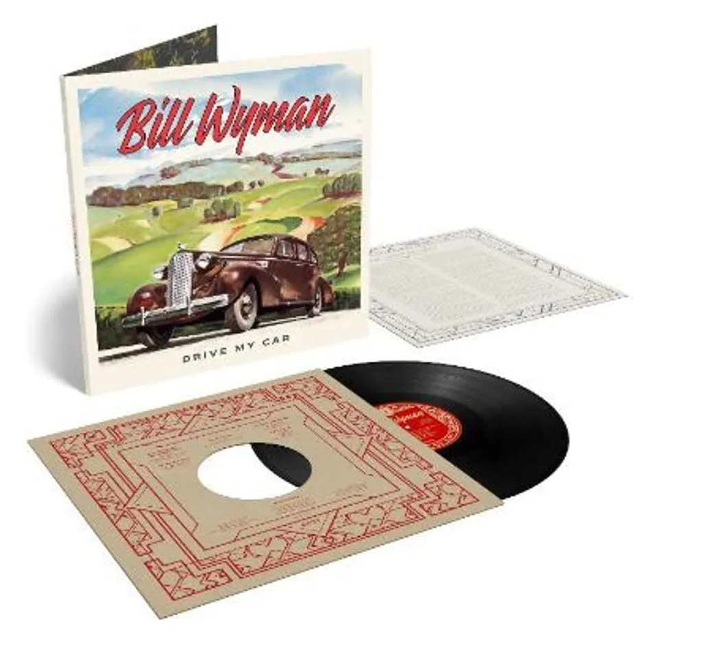 Vinyle Drive My Car Bill Wyman album 33 tours rock authentique