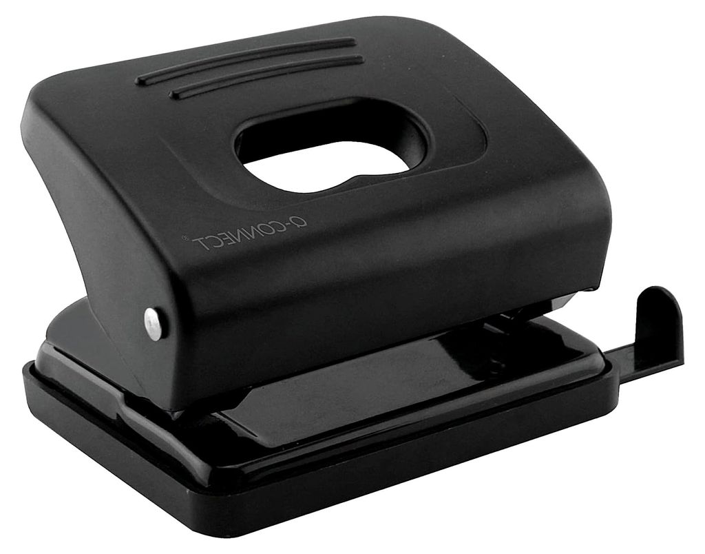 Mittlerer Locher - 20 Blatt, schwarz
