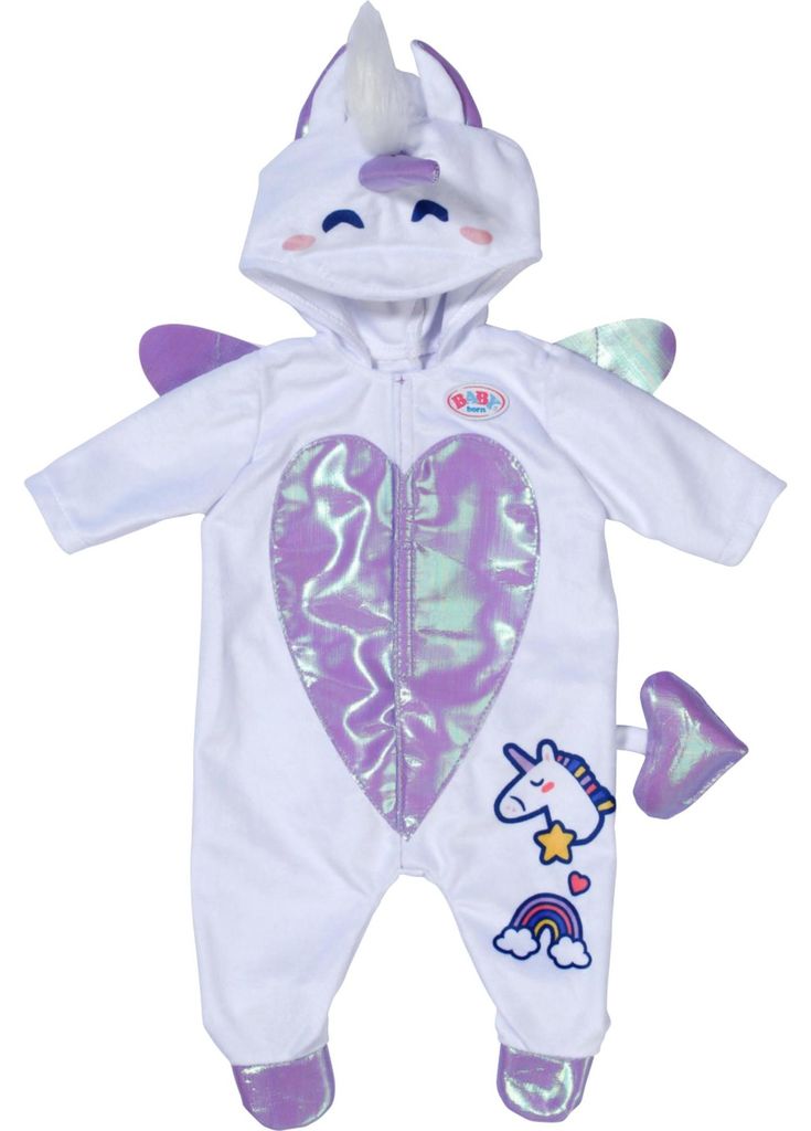 BABY born Unicorn Onesie 43cm, Kombinéza, 3 rok/roky Obrázek produktu 