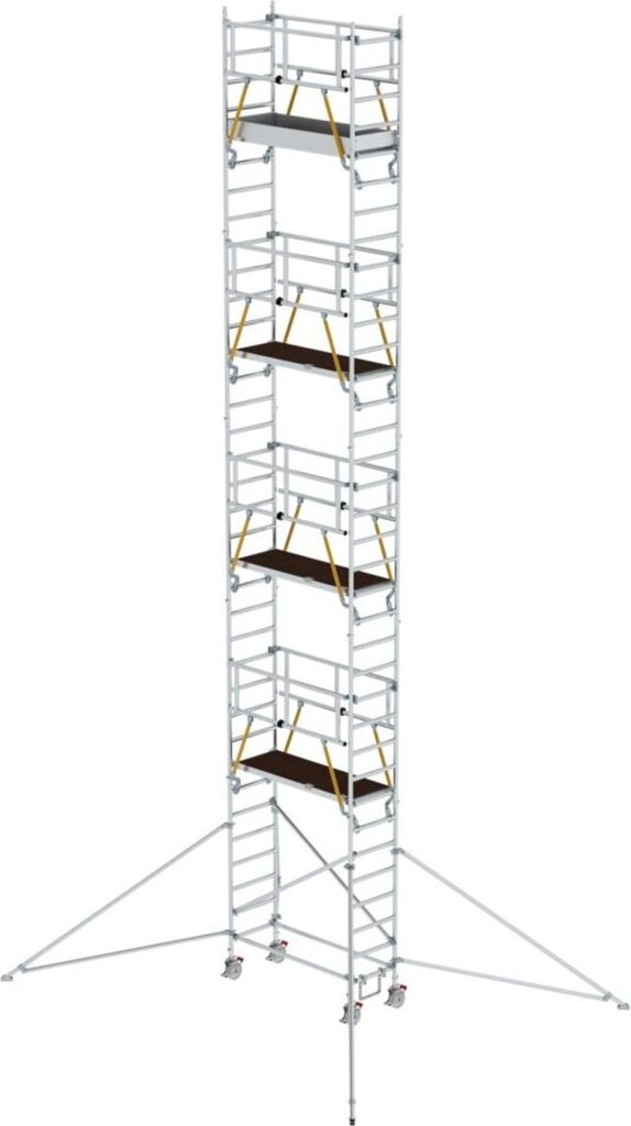 MUNK Rollgerüst SG mit Ausleger 0,75x1,80m Plattform 11,51m AH