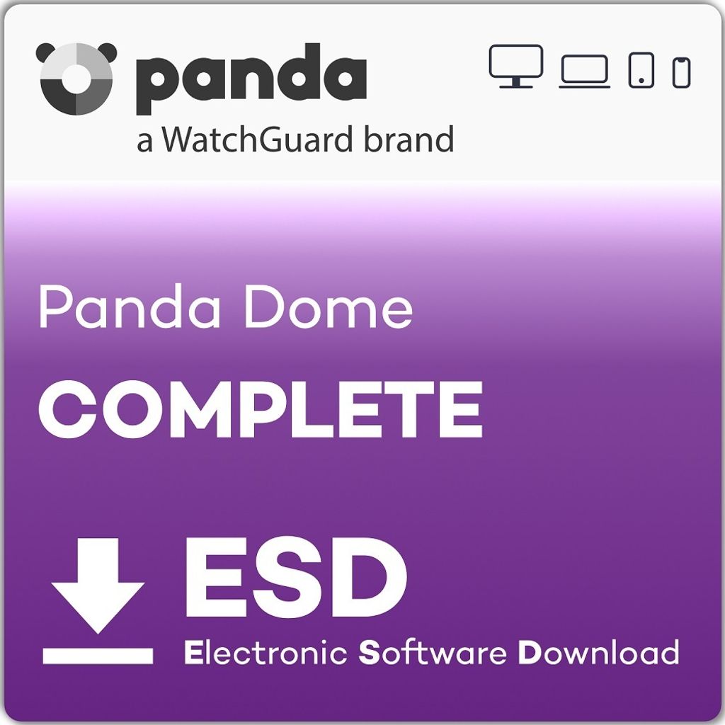Panda DOME Complete / 3 Geräte / 3 Jahre (Lizenz per E-Mail)