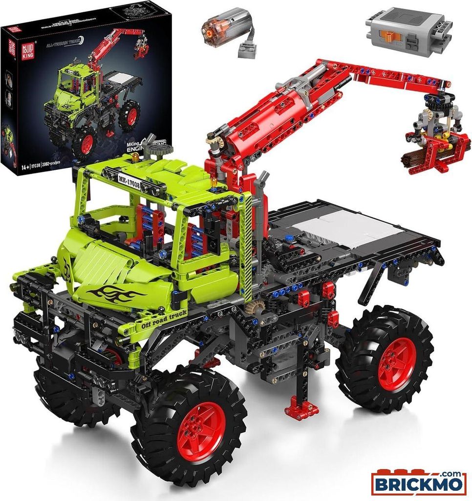 17038 - Terénní vozidlo Unimog (Mould King) Obrázek produktu 
