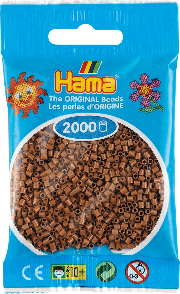 HAMA 501-76 Mini Perlen im Beutel - Nougat Produktbild 