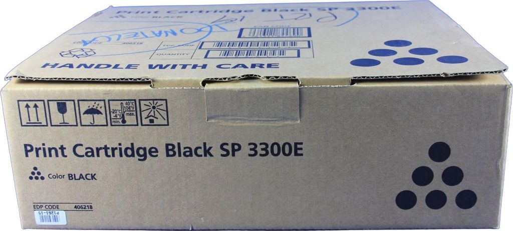 Ricoh 406218 Toner Black / Schwarz SP3300 -B
