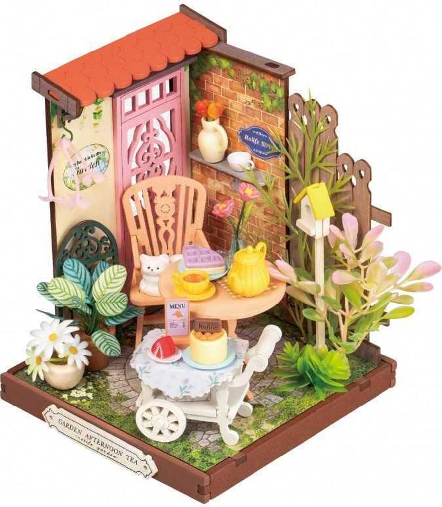 ROBOTIME Rolife DIY House: Chajov-Ecke 76 Puppen Produktbild 
