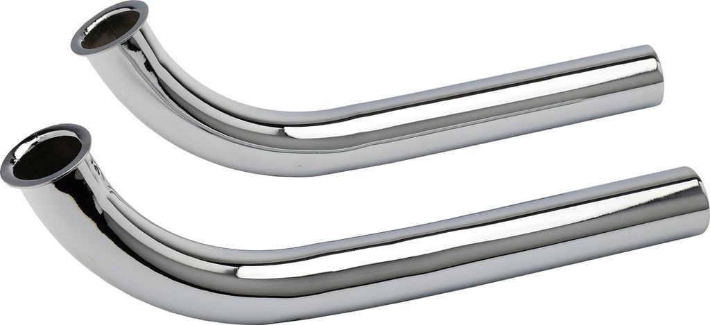 SET Krümmer kurz links+rechts, D=40mm, verchromt, 1.Qualität (MZA 68389+68390) BK 350
