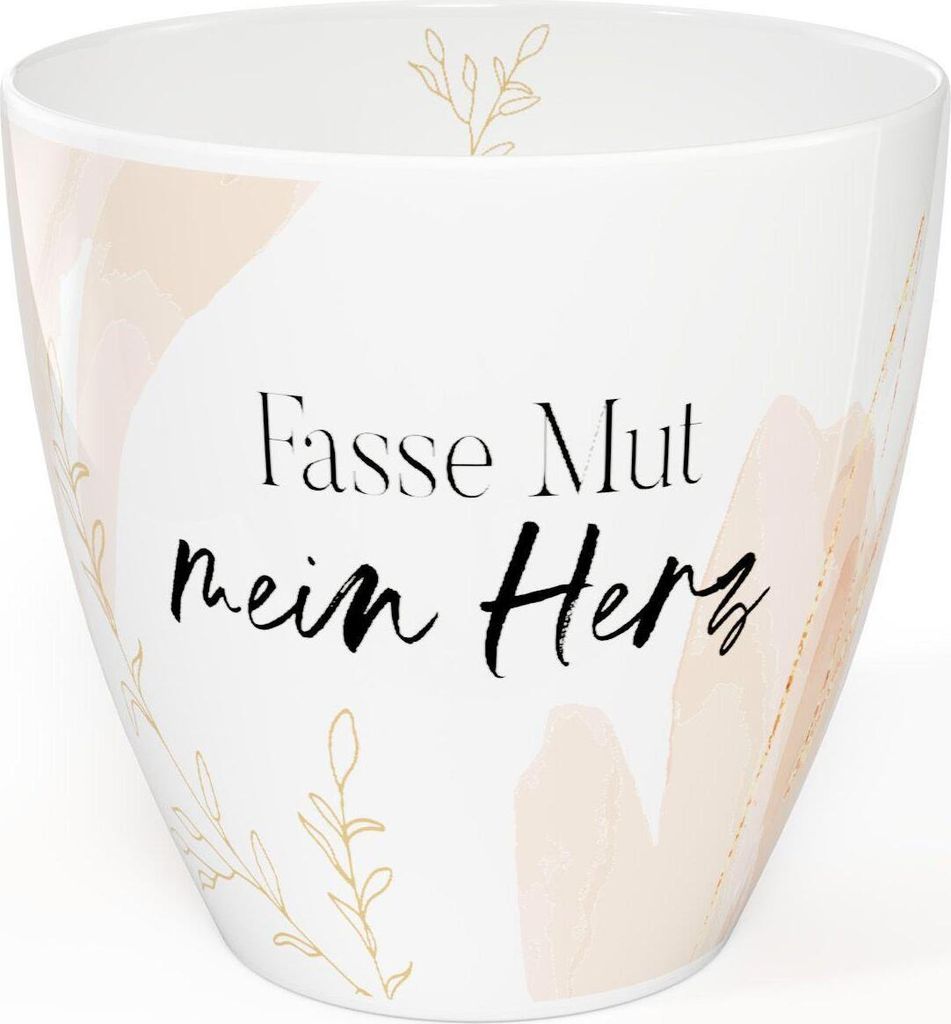 Tasse - Fasse Mut, mein Herz