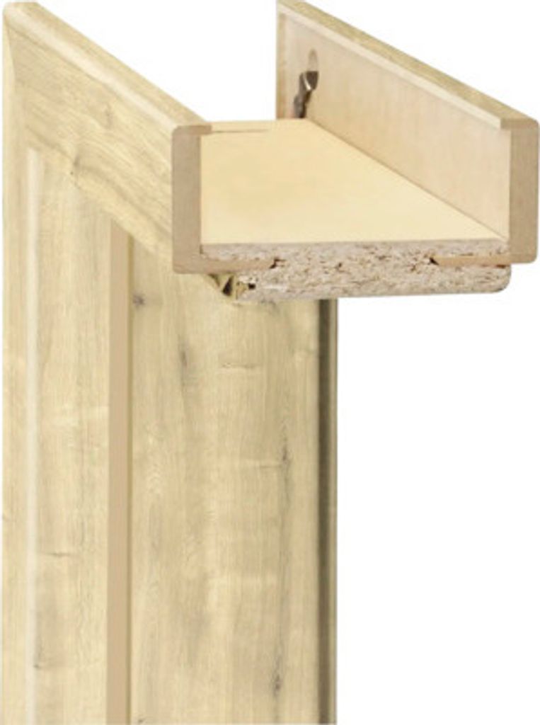 Pertura Komplettzarge CPL Hamilton Eiche 198,5x61,0x9,5 cm Links