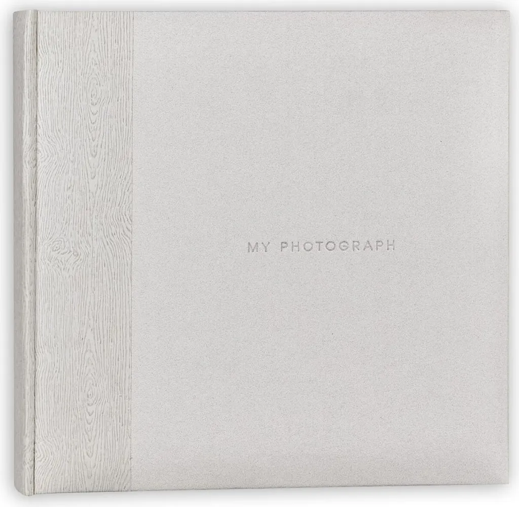 Album Foto Zep Luis 32x32cm 60 Pagine Bianche Design Minimal White