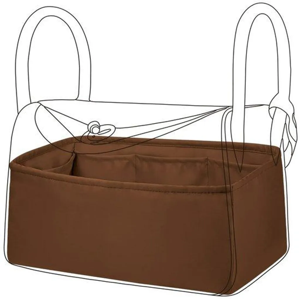 Organiseur de sac ultra léger doré compartimenté pour femme active
