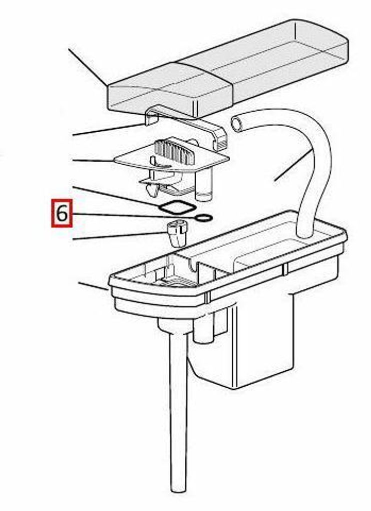 Delonghi Seal Cappuccino Milchboiler Kaffeemaschine Produktbild 