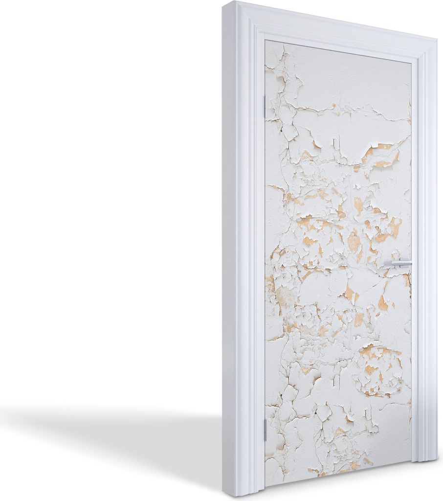 Innentür Folie Modern Selbstklebende Wandsticker Personalisiert - Abblätternde Farbe - 95 x 205 cm