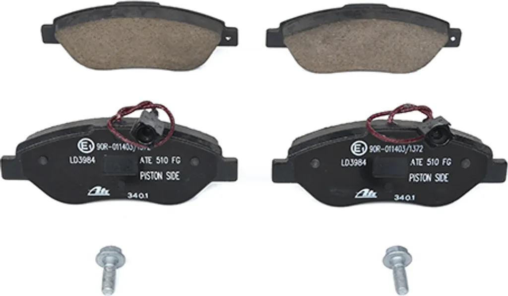 Plaquettes de frein haute résistance ATE 9949279 pour Fiat et Alfa (937)