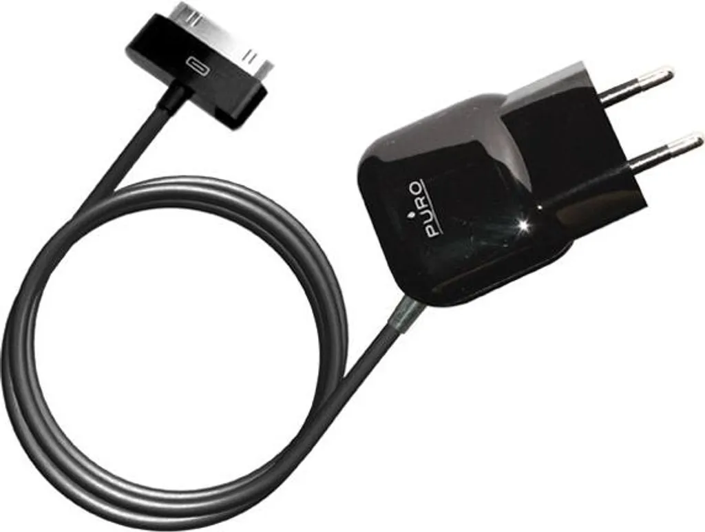 Chargeur Secteur Universel Noir pour Téléphone et Baladeur Numérique