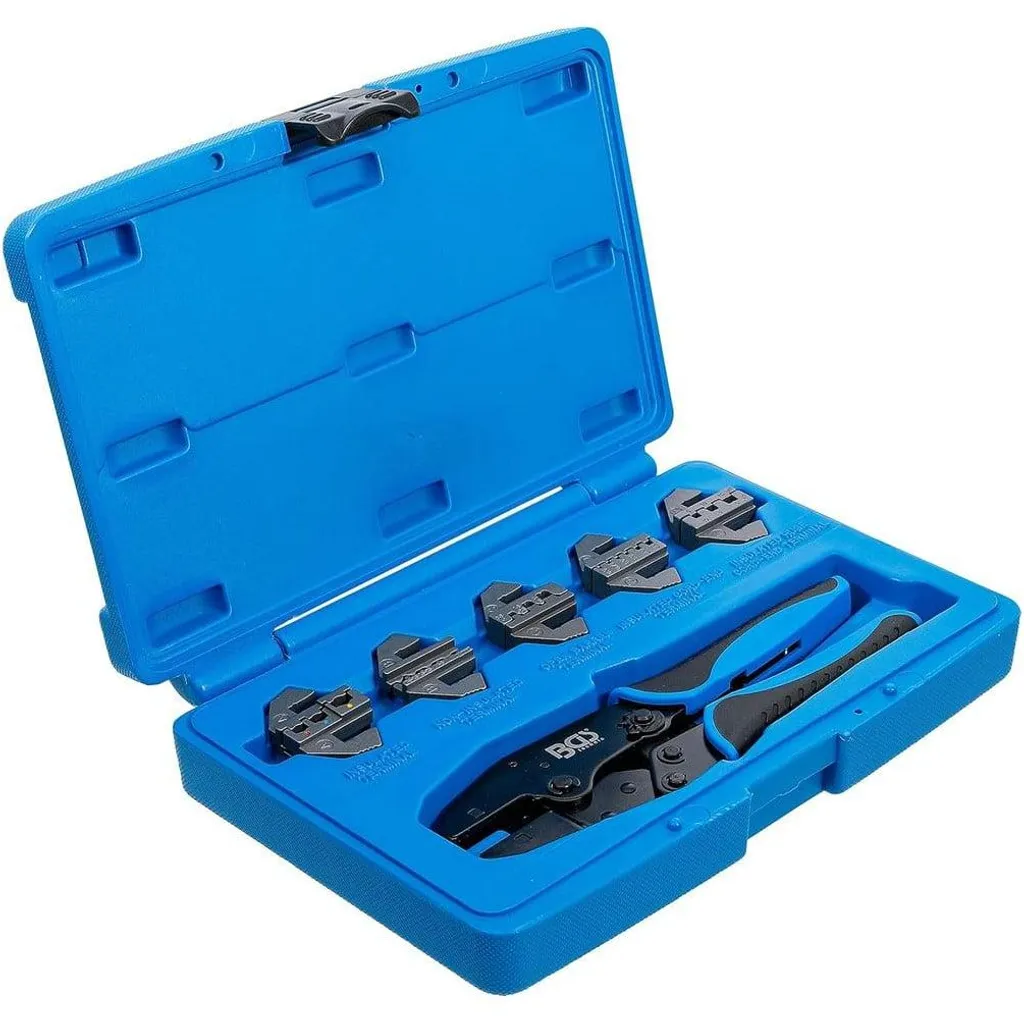 Coffret Pince à Sertir Polyvalente avec 5 Mâchoires Interchangeables - 2