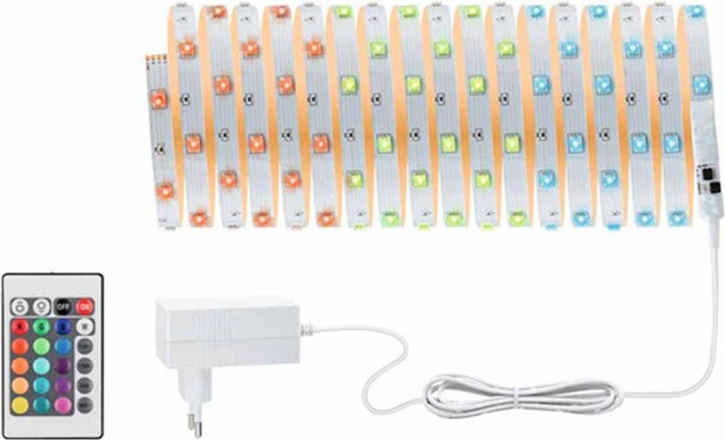 TIP LED Strip Function Komplettset Weiß 10m 19W 600lm RGB 230/24V