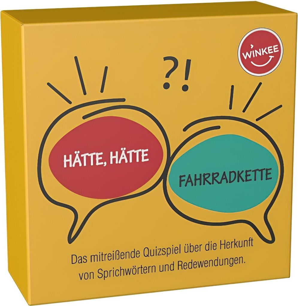 Hätte, hätte Fahrradkette - Das Redewendungen Quiz Produktbild 