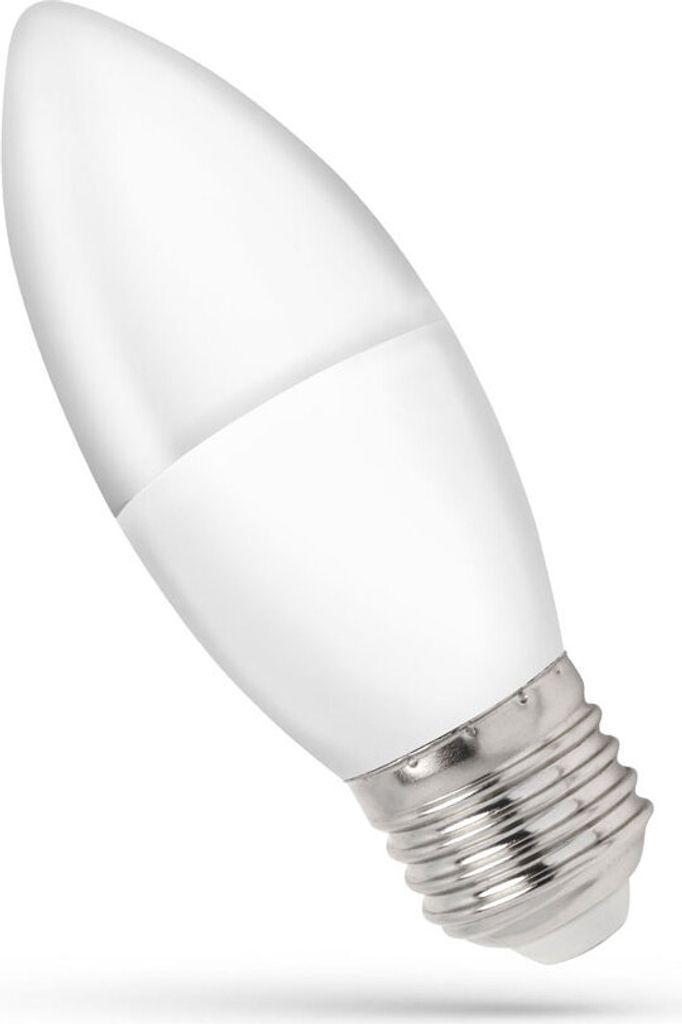 Spectrum LED E27 C37 Kerzenform 1W 90lm 270° weiß 230V Produktbild 