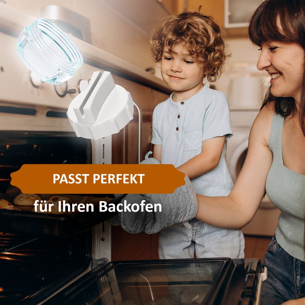 Backofen Lampenabdeckung Losen