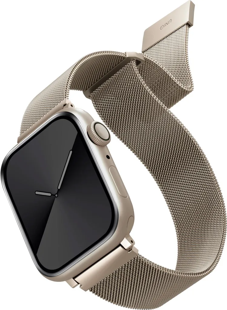Recensione Cinturino Uniq Dante Apple Watch Acciaio Starlight 42-45mm