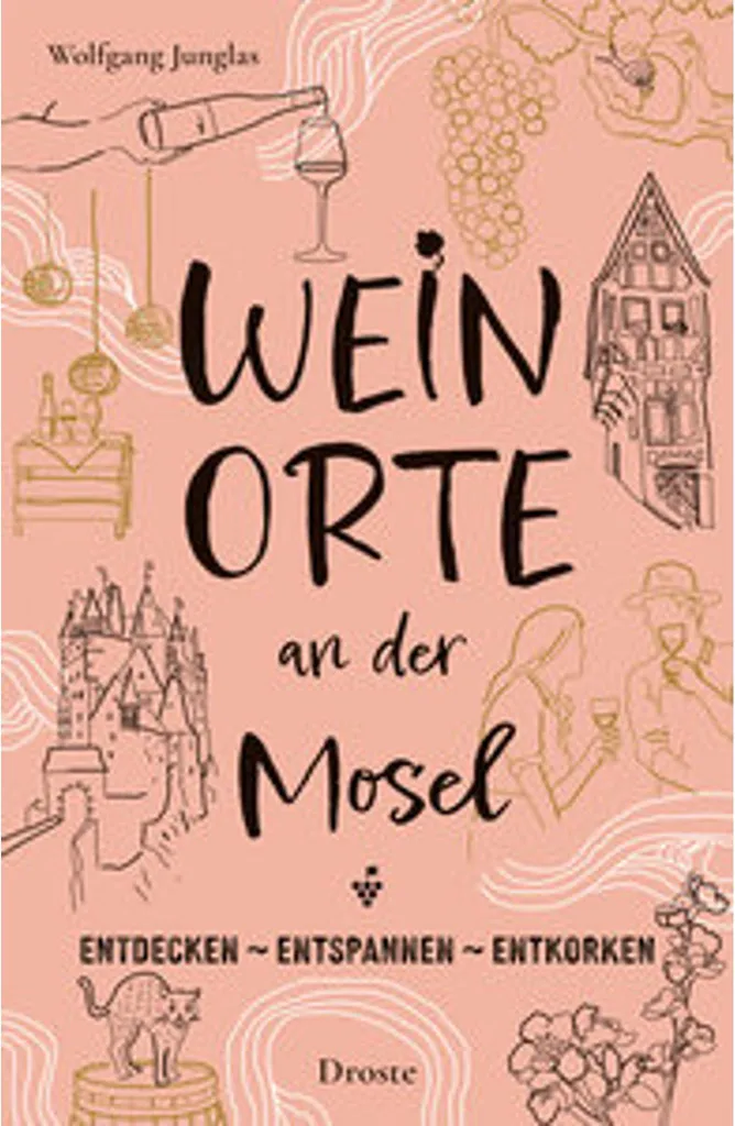 Tableau Weinorte an der Mosel grand format cadre intérieur