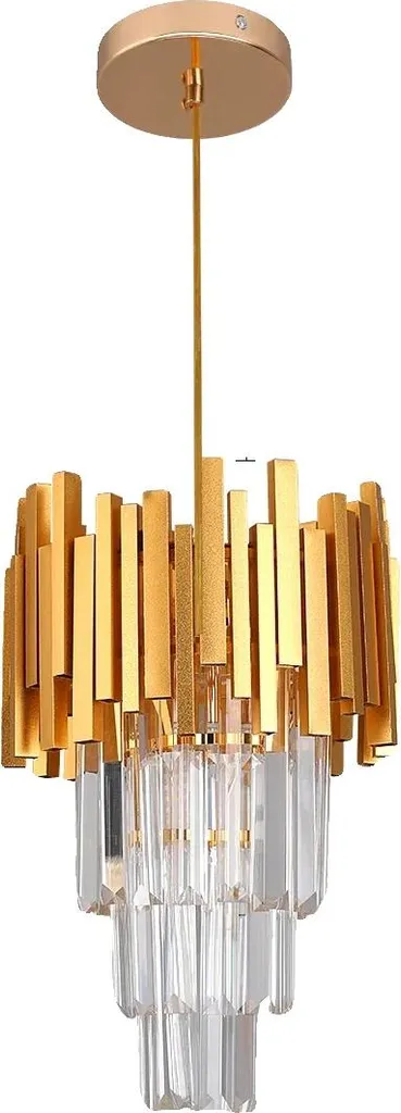 Lampadario Oro Moderno LED 23cm | Lampada Sospensione Top Design