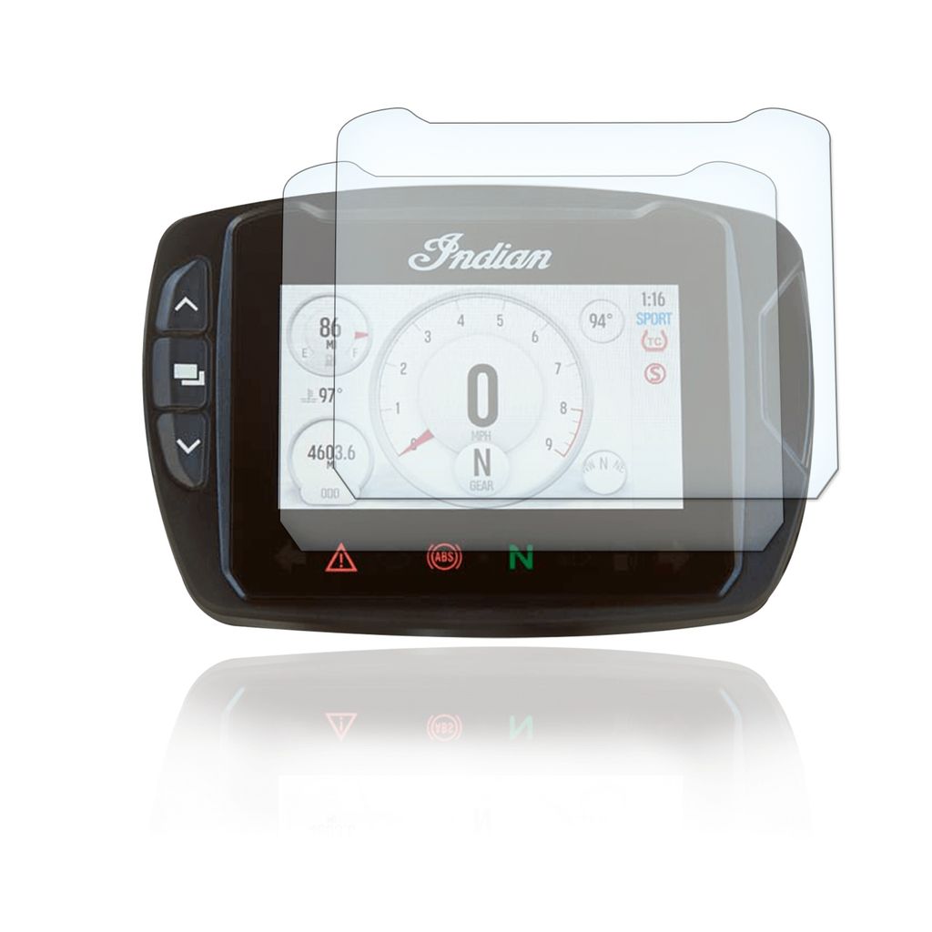 INDIAN FTR 1200 S Tachoschutzfolie Displayschutzfolie 2x Ultra Clear