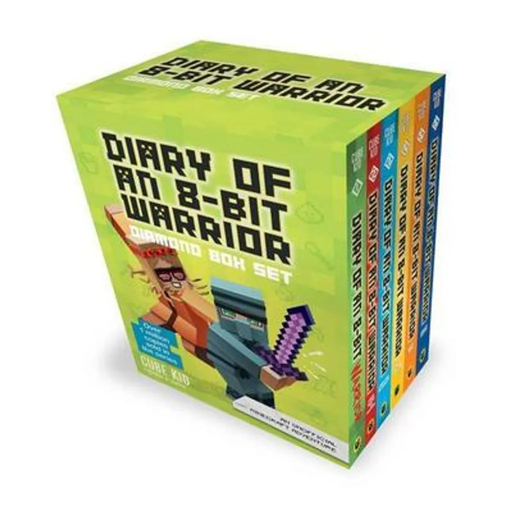 Diary of an 8-Bit Warrior Diamond Box Set coffret livres Minecraft