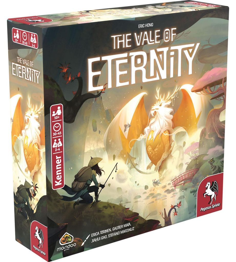 Pegasus The Vale of Eternity , Brettspiel