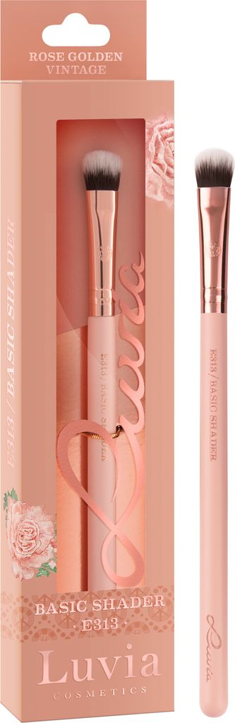 Lidschatten-Pinsel 'E313 / Basic Shader' in Nude/Roségold - Vegan