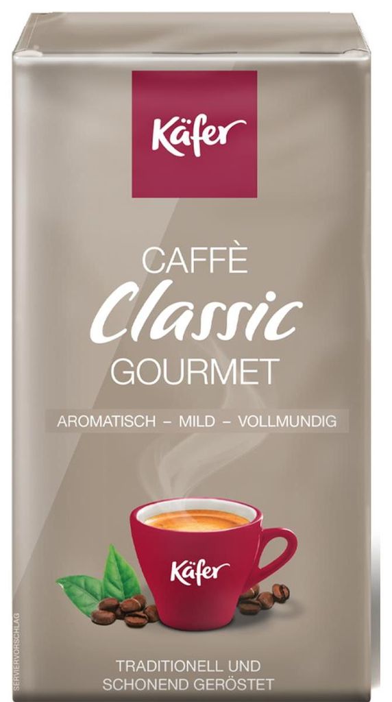Käfer Kaffee Classic Gourmet V305046 gem. 500g Productafbeelding 