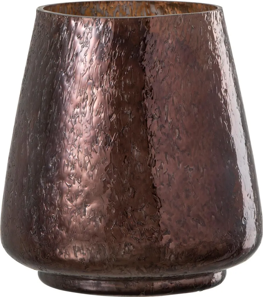 Décoration de Table avec le Bougeoir J-Line Marron - Idéal Dîner aux Chandelles