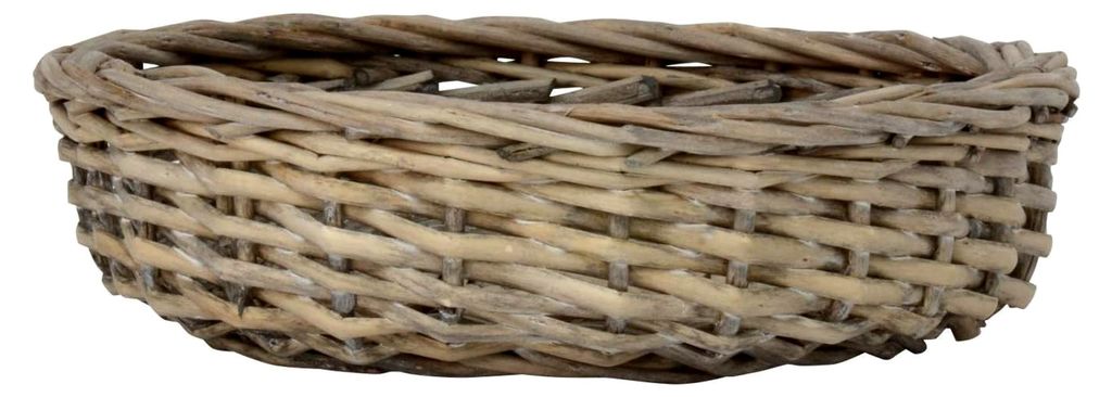 Runder Brotkorb/Servierkorb aus Weidenholz - Ø 20 cm