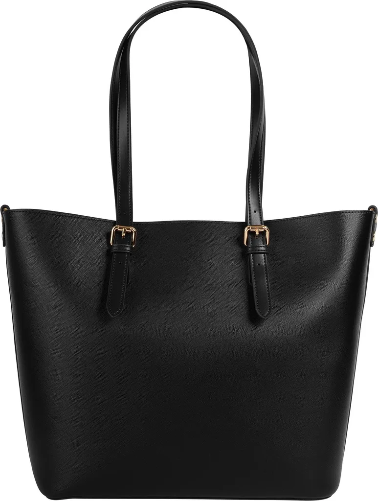 Fini les sacs rayés avec le cabas bugatti Ella Saffiano Noir robuste - 10