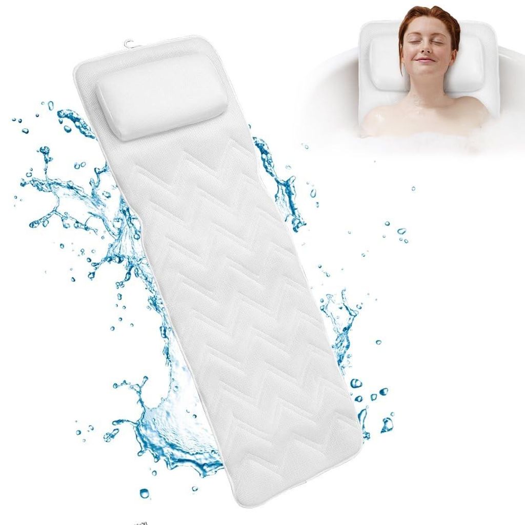 Cuscino da bagno – Tappetino da bagno con poggiatesta – Immagine del prodotto 